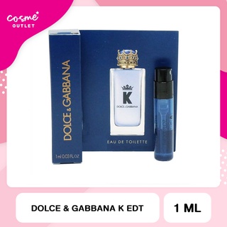 Dolce &amp; Gabbana K EDT 1 ml โดโช่แอนด์กาบานา