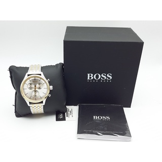 นาฬิกา HUGO BOSS MENS 1513654 QUARTZ CHRONOGRAPH 43 MM พร้อมกล่อง (ใหม่)