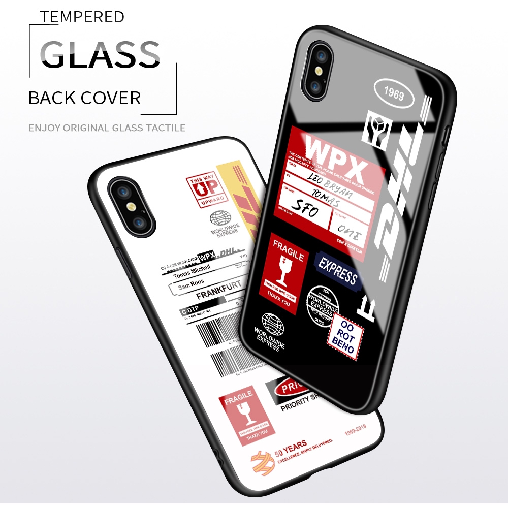 Infinix Hot 9 10 10I 10S NFC Note 8 8i Play X692 X655C X682B X682C X683 X688C สำหรับ Case Customs label Luxury Tide เคส เคสโทรศัพท์ เคสมือถือ #8