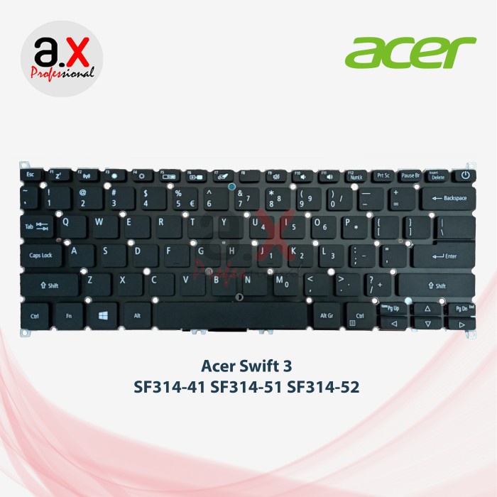 คีย์บอร์ด Acer Aspire 3 A314-22 A314-52 A514-22 A514-52 SF314-41