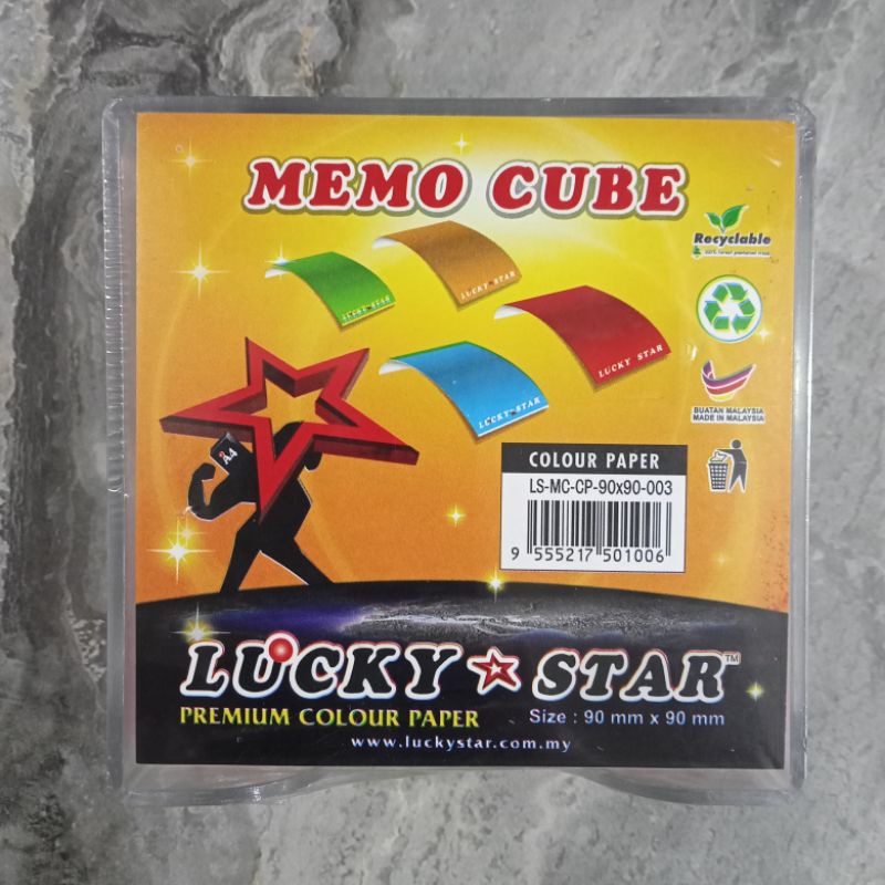 MEMO CUBE (LUCKY STAR)