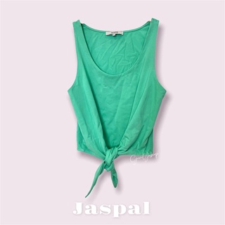 [ส่งต่อ] Jaspal แท้💯 เสื้อกร้ามผูกเอว (สีเขียว)