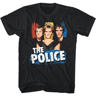 เสื้อคู่วินเทจ - ต่อย&amp;amp;thePoliceGreatestHitsอัลบั้มปกบุรุษเสื้อยืดวงร็อค