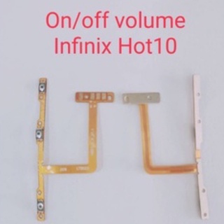 แพรสวิชปิดเปิด on off infinix hot10