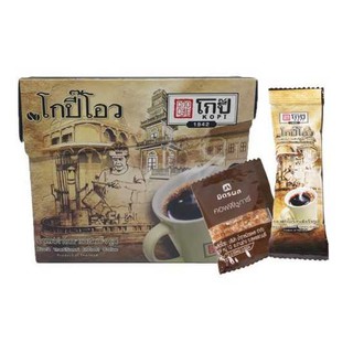 (ใช้โค้ด INCLS22 ลด 50% สูงสุด 100) กาแฟดำโบราณสำเร็จรูป โกปี๊โอว ตำนานกว่า 75 ปี ของกาแฟคั่วบดแท้  (บรรจุ 10 ซอง)