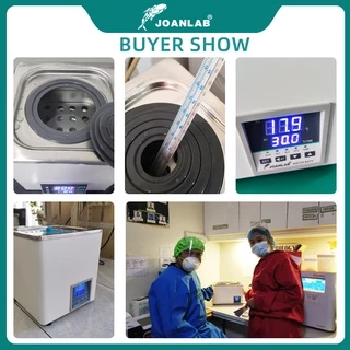 JOANLAB ห้องปฏิบัติการอ่างน้ำอุณหภูมิคงที่ดิจิตอล แสดงผล เครื่องทำความร้อน อุปกรณ์ห้องปฏิบัติการเทอร์โมถังหลุมเดียว 220v