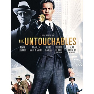 DVD เจ้าพ่อ อัล คาโปน The Untouchables : 1987 #หนังฝรั่ง - อาชญากรรม (ดูพากย์ไทยได้-ซับไทยได้) #เควิน คอสต์เนอร์