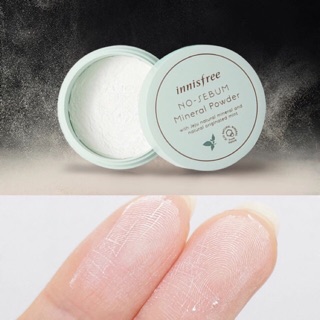 【SUVI】เครื่องสำอาง / แต่งหน้า: เลขที่ Innisfree Mineral Powder Sebum ขนาด 5g / 15g