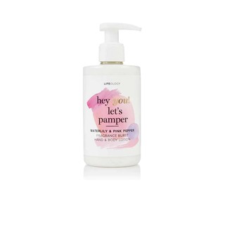 Marks &amp; Spencer ครีมบำรุงมือและผิวกาย Waterlily &amp; Pink Pepper Fragranced Burst Hand &amp; Body Lotion 250 mL ผลิตภัณฑ์บำรุงผ