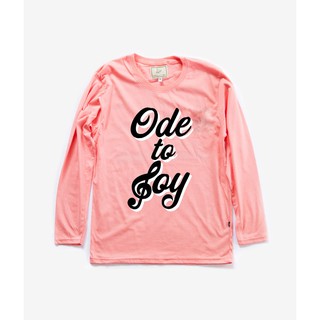 เสื้อยืดแขนยาว Ode to joy Long sleeve - Old rose Pink