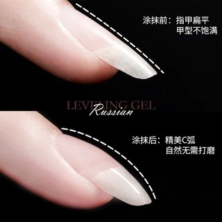 Vendeeni เจลเสริมหน้าเล็บ สไตล์รัสเซีย ทำให้หน้าเล็บโค้งนูน
