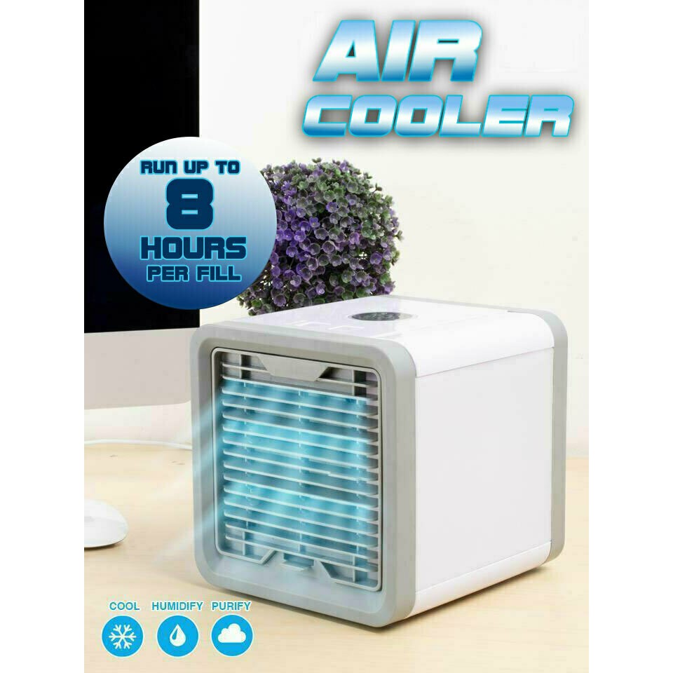 ARCTIC AIR พัดลมไอเย็นตั้งโต๊ะ พัดลมตั้งโต๊ะขนาดเล็กพกพาง่าย Evaporative Air-Cooler