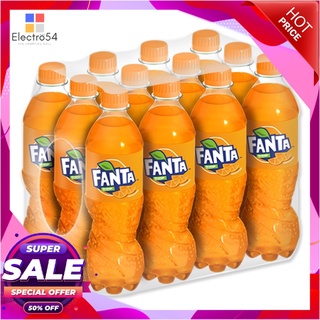 แฟนต้า น้ำอัดลม กลิ่นส้ม ขนาด 330 มล. แพ็ค 12 ขวดน้ำอัดลมและน้ำหวานFanta Soft Drink Orange 330 ml x 12 Bottles