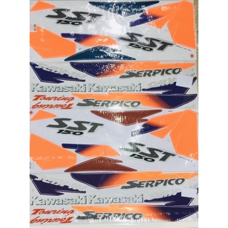 สติกเกอร์ Kawasaki serpico SST-97