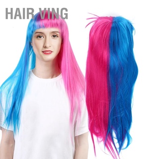 HaiR Ving วิกผมสังเคราะห์วิกผมสังเคราะห์สําหรับแต่งคอสเพลย์ปาร์ตี้ฮาโลวีน