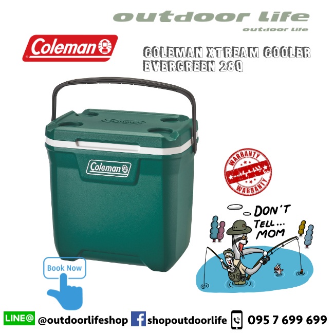 Coleman JP 28QT Xtreme Cooler Evergreen กระติกโคลแมน