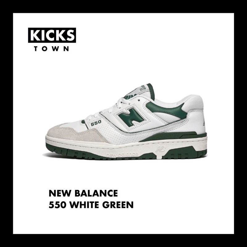 NEW BALANCE 550 WHITE GREEN