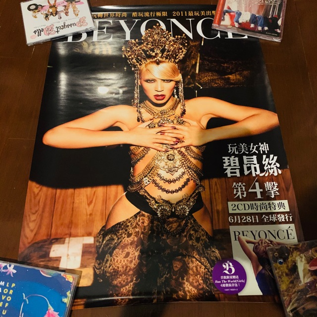 Beyonce Poster สวยมาก แผ่นไต้หวัน