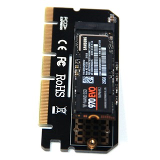 อะแดปเตอร์ M.2 NVME SSD NGFF To PCIe 3.0 x 17