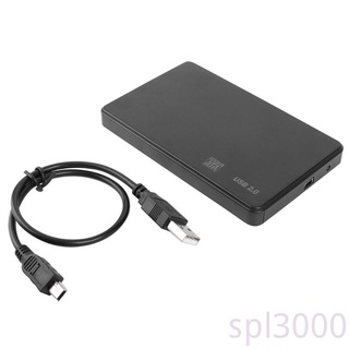 Spl-Sata To Usb2.0 2.5 นิ้วเคสฮาร์ดดิสก์ภายนอกกล่องฮาร์ดดิสก์กับสาย Usb Hdd Enclosure