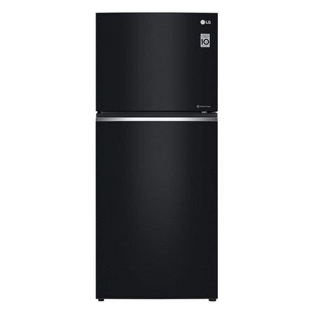ตู้เย็น ตู้เย็น 2 ประตู LG GN-C422SGCN 14.2 คิว กระจกดำ อินเวอร์เตอร์ ตู้เย็น ตู้แช่แข็ง เครื่องใช้ไฟฟ้า 2-DOOR REFRIGER