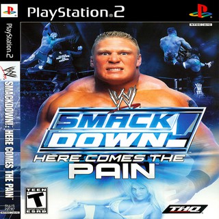 แผ่นเกมส์ PS2 (คุณภาพ) (ส่งไว) WWE SmackDown Here Comes the Pain (USA)