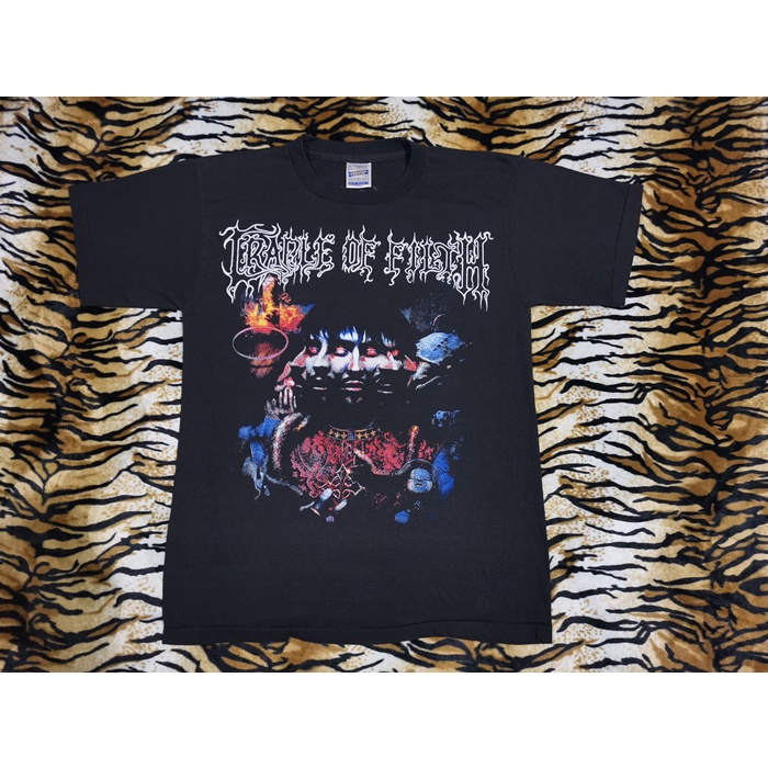 เสื้อ CRADLE OF FILTH ( Godspeed on the Devil's Thunder ) เสื้อวง ทัวร์ สายโหด เดือด