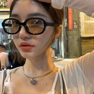 แว่นกันแดด สไตล์แฟชั่นเกาหลี No.98036 สำหรับทุกเพศ [ร้านไทย🇹🇭สินค้าพร้อมส่ง]