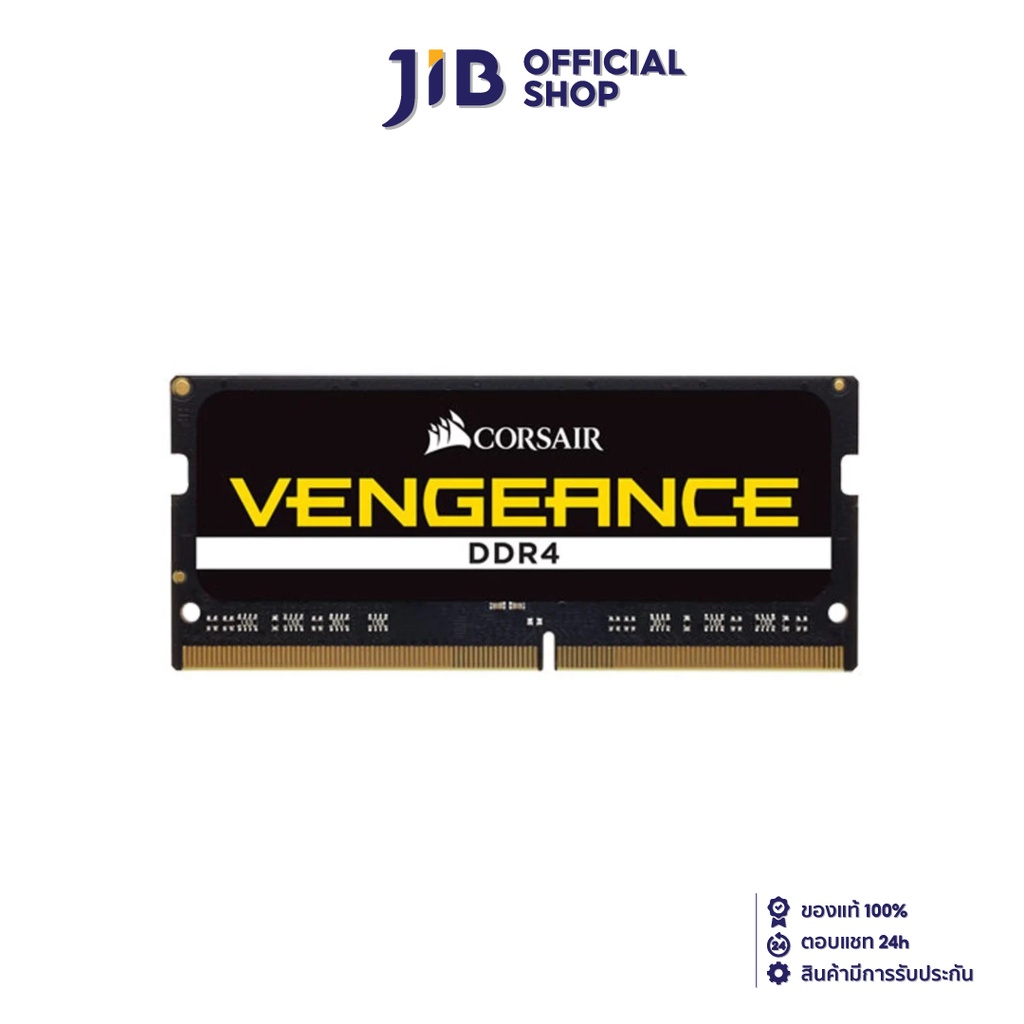 16GB (16GBx1) DDR4 3200MHz SO-DIMM RAM (หน่วยความจำ) CORSAIR VENGEANCE (CMSX16GX4M1A3200C22)