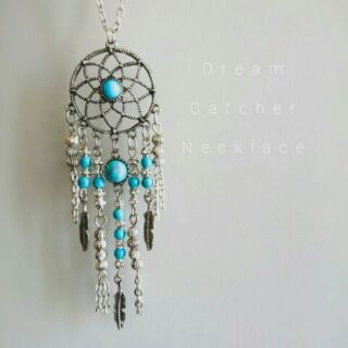 DREAM CATCHER สร้อยคอ ตาข่ายดักฝัน เงินแท้