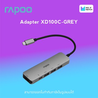 Adapter RAPOO XD100C-GREY (XD100C-GREY)