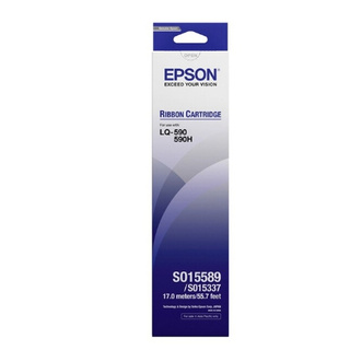 EPSON ตลับผ้าหมึกดอทฯ S015589 LQ-590, LQ-590H