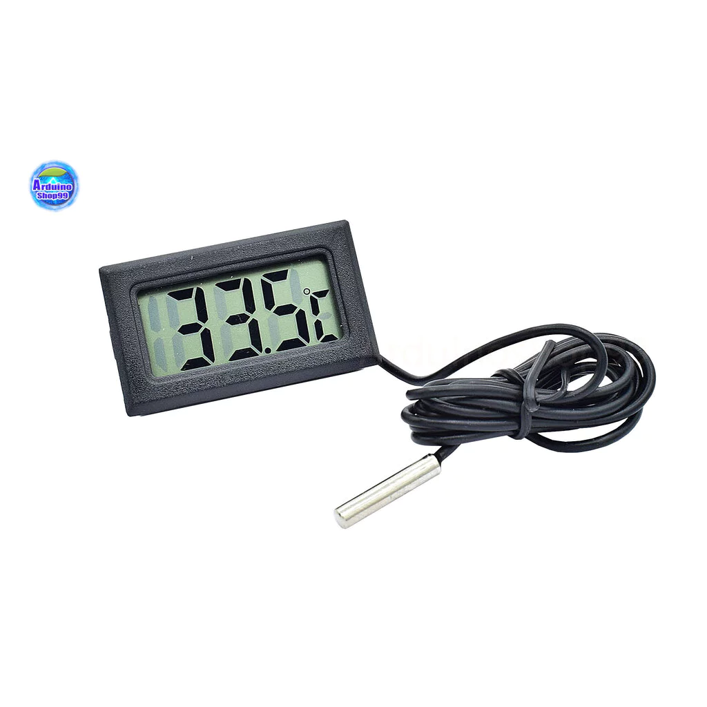 เทอร์โมมิเตอร์ดิจิตอล Digital thermometer with probe range: -50 ℃ ~ 110 ℃