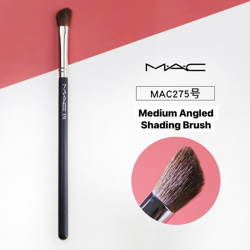 M.A.C แท้/พร้อมส่ง แปรงแต่งตา MAC275 Medium Angled Shadling Brush (Japan)