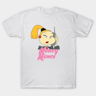 เสื้อยืดโอเวอร์ไซส์GILDAN เสื้อยืด พิมพ์ลาย Charlotte Money Moves Distro สําหรับผู้ชาย และผู้หญิงS-3XL