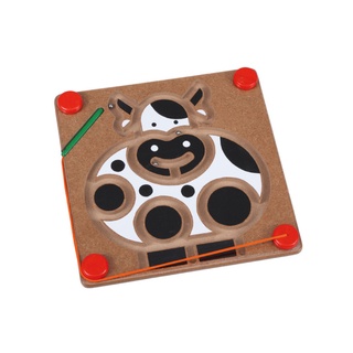 [Cow] Magnetic Maze ของเล่นเสริมพัฒนาการ เกมส์เขาวงกต เขาวงกตแม่เหล็กสุดหรรษา เกมส์ฝึกสมอง มีให้เลือก 2 แบบ