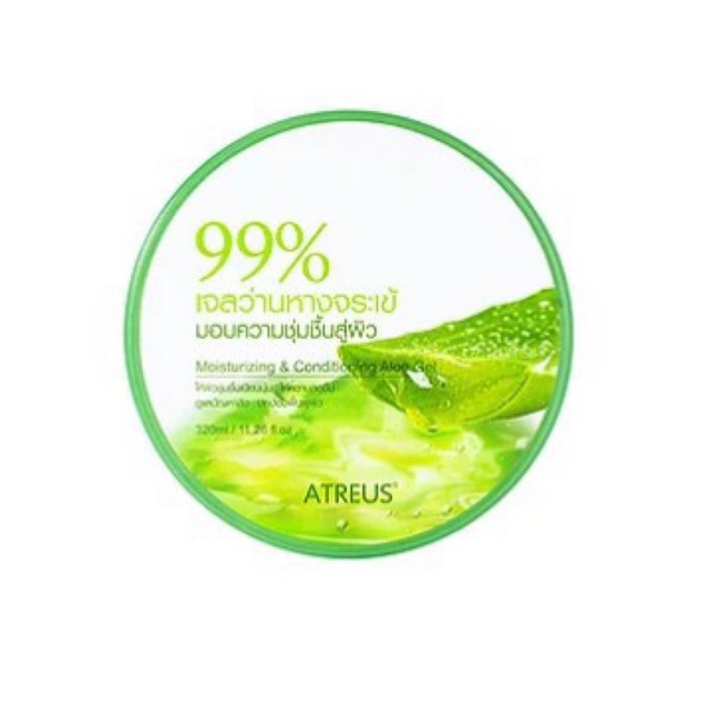 ูแนะนำ ATREUS Aloe Vera Gel เจลอโลเวร่า ว่านหางจระเข้ 320g.