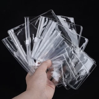 ถุงพลาสติกใสปิดซิป 10-50ชิ้น/ถุง สำหรับใส่เครื่องประดับ ของขวัญ อุปกรณ์จัดเก็บ บรรจุภัณฑ์ PVC