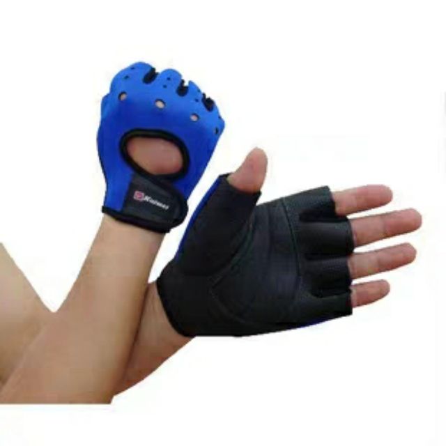 ถุงมือยกน้ำหนักออกกำลังกาย Fitness Glove ถุงมือจักรยาน