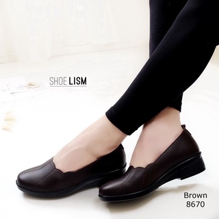 Ladyloveshoe🌷ใหม่ล่าสุด รองเท้าผู้หญิงคัชชูลำลอง เสริมส้น