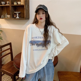 【CHAOYICHU】(ราคาถูกที่สุด)สไตล์ญี่ปุ่นและเกาหลี，เสื้อสเวตเตอร์ผู้หญิงทรงหลวม