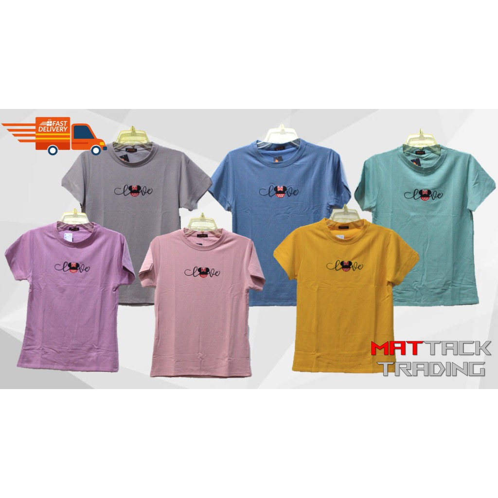 LADY/GIRL MINNIE SHORT SLEEVE T-SHIRT (21362)