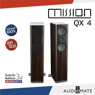 MISSION SPEAKER QX-4 / ลําโพง Floor Standing ยี่ห้อ Mission รุ่น QX-4 / รับประกัน 3 ปี โดย บริษัท Hifi Tower / AUDIOMATE