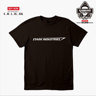 เสื้อยืด พิมพ์ลาย Karimake IRON MAN Superhero Stark Industries สําหรับผู้ชายS-5XL