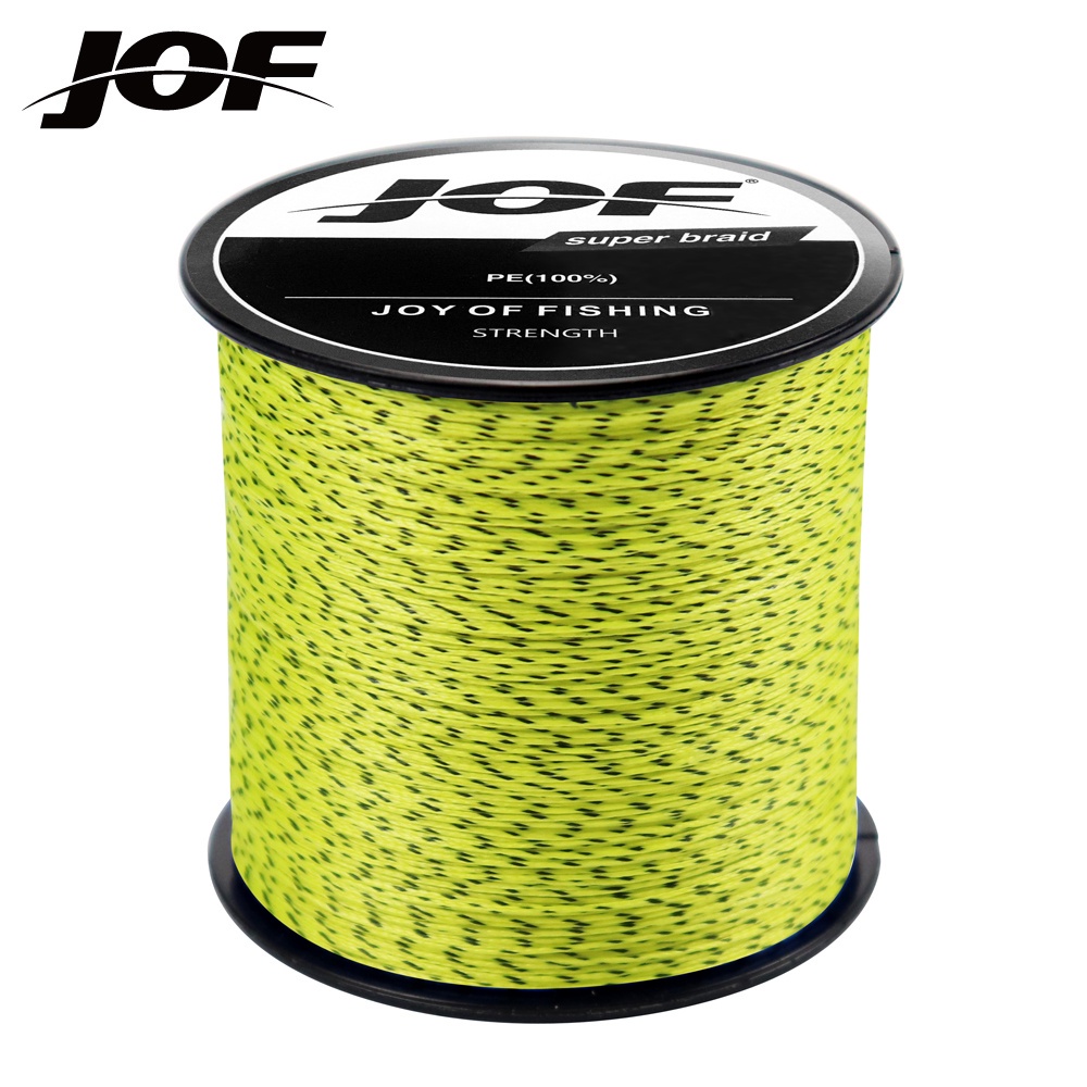 JOF สายตกปลา 300Meter 8 Strands สายตกปลาแบบถัก Multifilament สาย PE สําหรับ ​ลวดตกปลาคาร์พ
