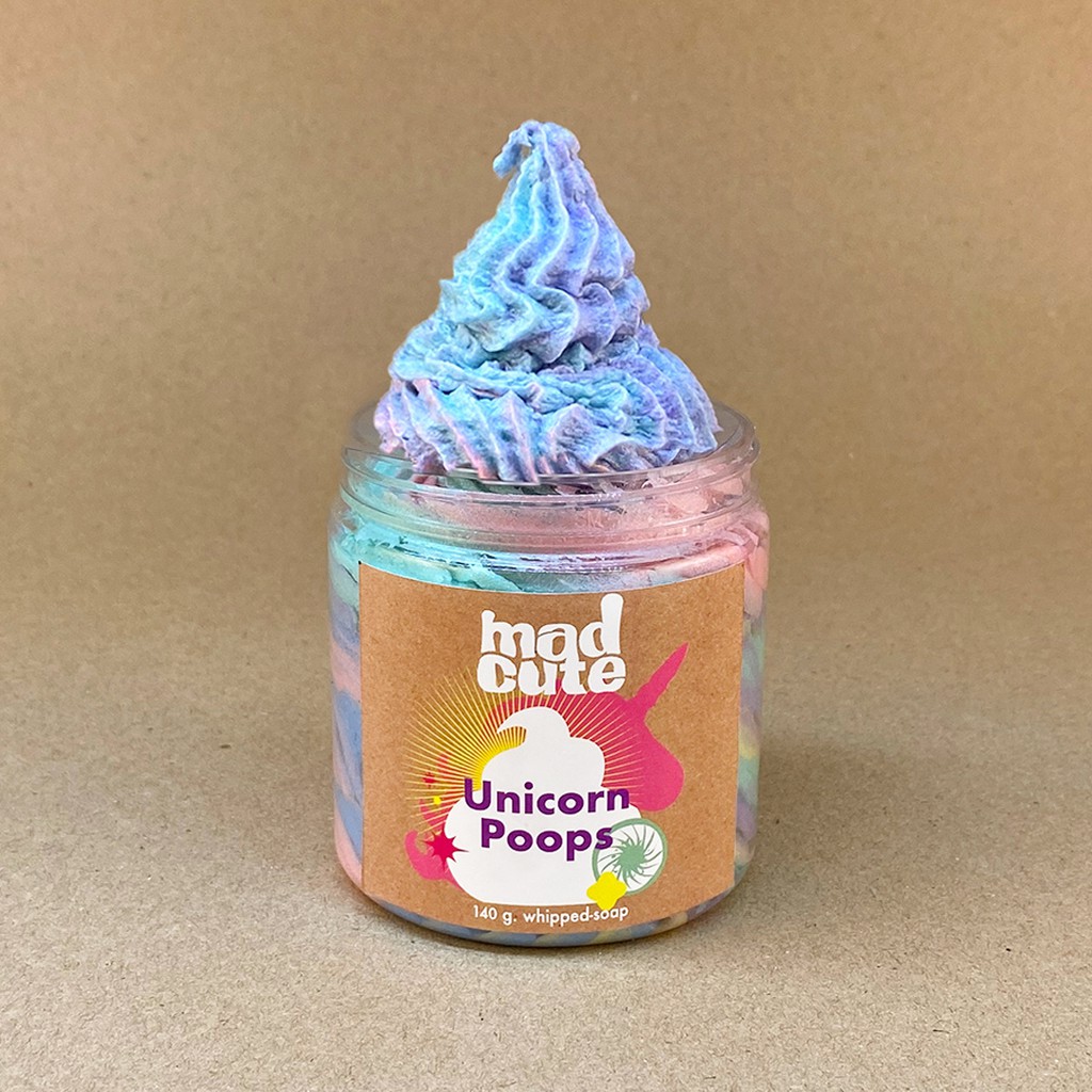 Whipped Soap สบู่อาบน้ำเนื้อวิปครีม ไซส์ทดลอง 70 กรัม กลิ่น Unicorn Poop