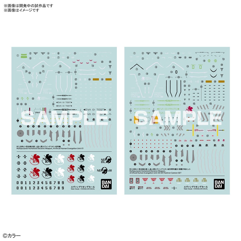 1062932 RG EVANGELION DECAL 1