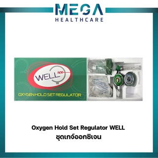 Oxygen Hold Set Regulator WELL ชุดเกจ์ออกซิเจน