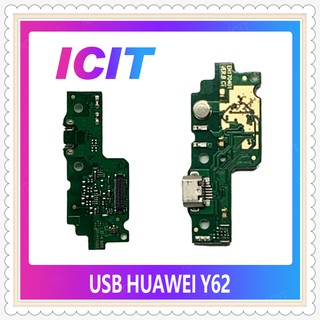 USB Huawei Y6ii/Y62/CAM-L2 อะไหล่สายแพรตูดชาร์จ แพรก้นชาร์จ Charging Connector Port Flex Cable（ได้1ชิ้นค่ะ) ICIT-Display