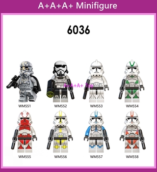   WM6036 Minifigures Building Blocks Toys